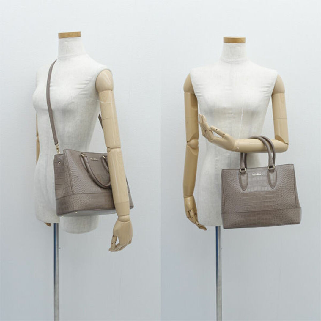 Max Mara - Max Mara / マックスマーラ ◇2wayバッグ/牛革 Max Mara - Max Mara / マックスマーラ ◇2wayバッグ/牛革