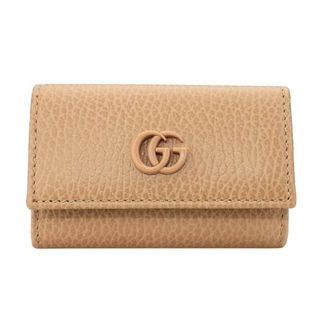 グッチ(Gucci)の新品 グッチ GUCCI キーケース GGマーモント ローズベージュ(キーケース)