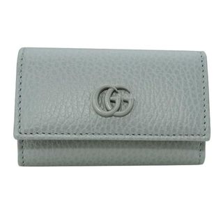 グッチ(Gucci)の新品 グッチ GUCCI キーケース GGマーモント グレー(キーケース)