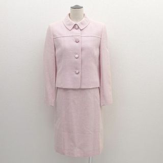 クレージュ(Courreges)のcourreges / クレージュ ◆セットアップ/フォーマル/ジャケット/ワンピース/ピンク/サイズ9 EFNAG-31890 【レディース/ガールズ/LADY/女性/婦人】 【古着】 レディースファッション【中古】 [0220485081](スーツ)