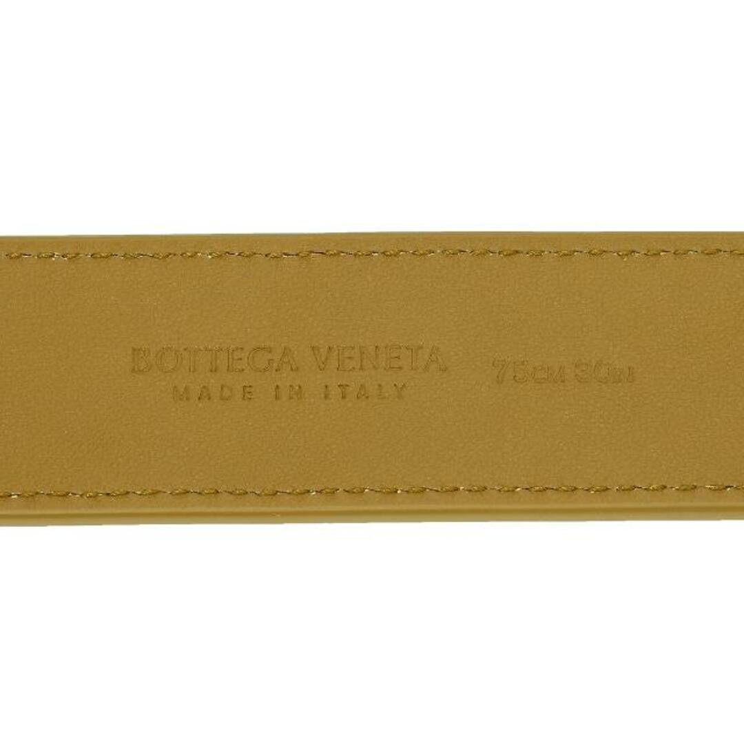 Bottega Veneta(ボッテガヴェネタ)の新品 ボッテガヴェネタ BOTTEGA VENETA ベルト レザーベルト ブラウン 75 メンズのファッション小物(ベルト)の商品写真