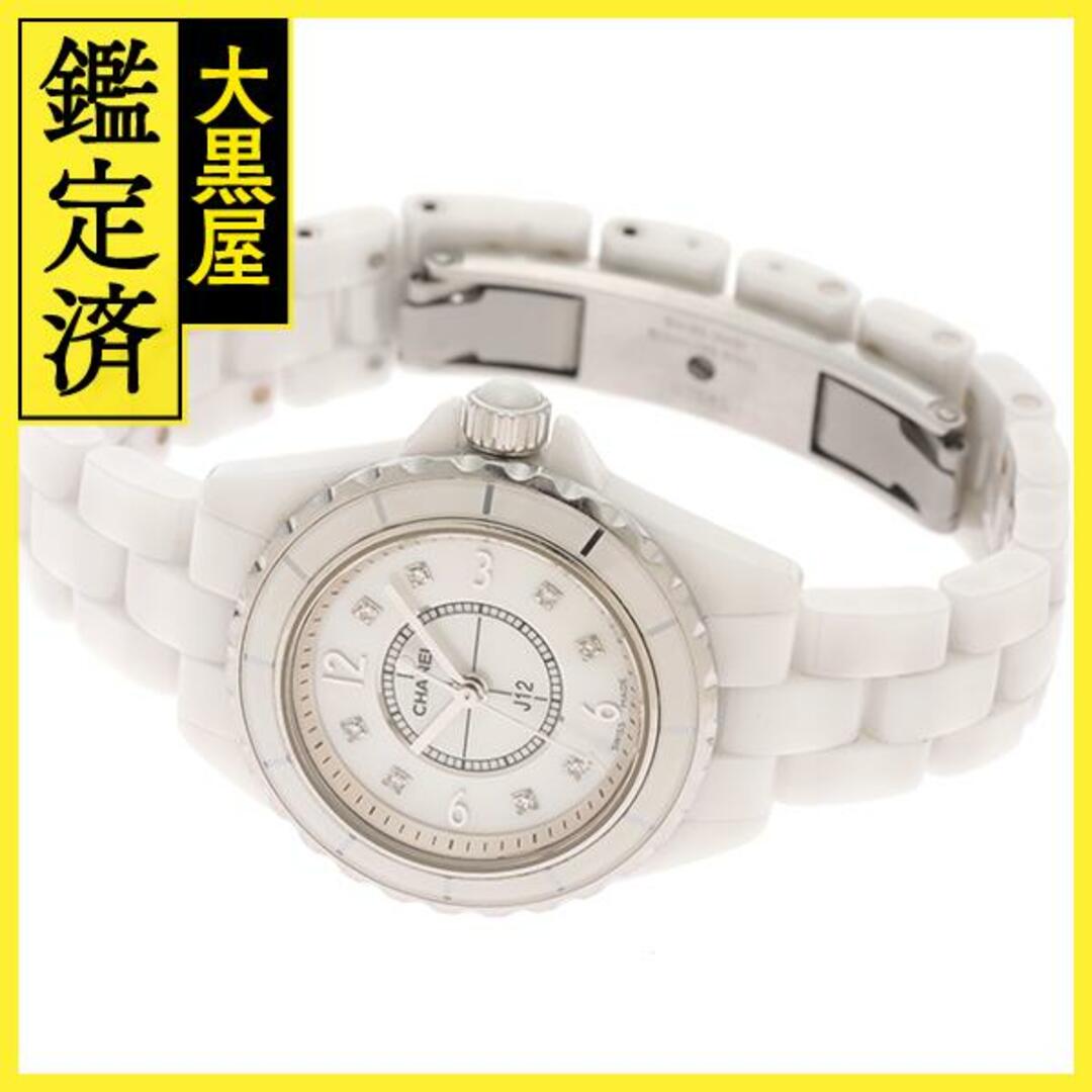 CHANEL(シャネル)のCHANEL　シャネル　J12　セラミック　女性用クオーツ時計　【473】 レディースのファッション小物(腕時計)の商品写真