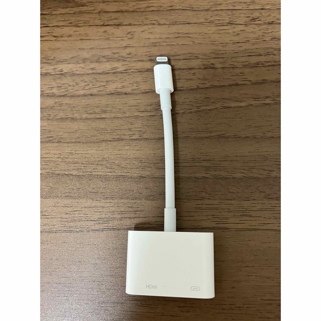 Apple(アップル)のApple Lightning DigitaL AVアダプタ MD826AM/A スマホ/家電/カメラのスマホアクセサリー(その他)の商品写真