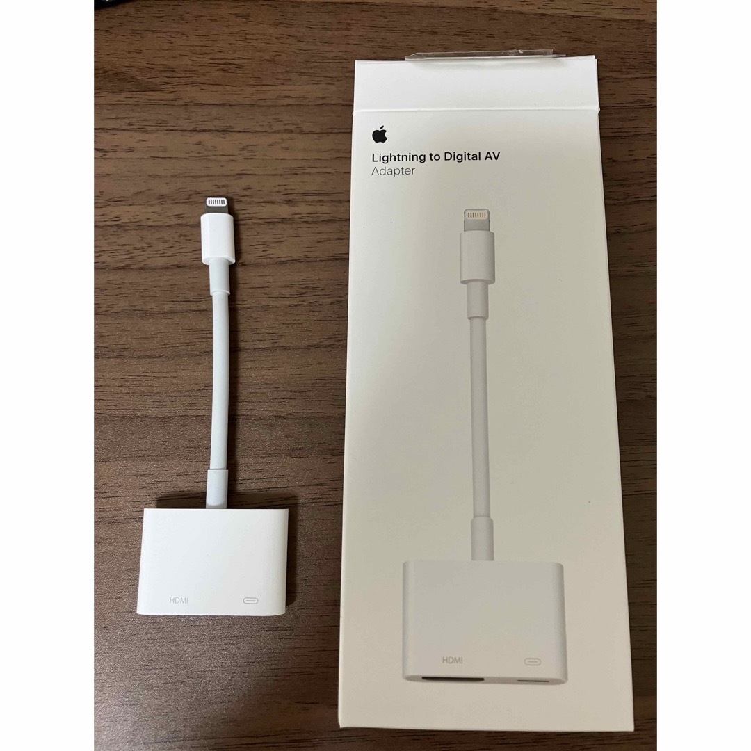 Apple(アップル)のApple Lightning DigitaL AVアダプタ MD826AM/A スマホ/家電/カメラのスマホアクセサリー(その他)の商品写真