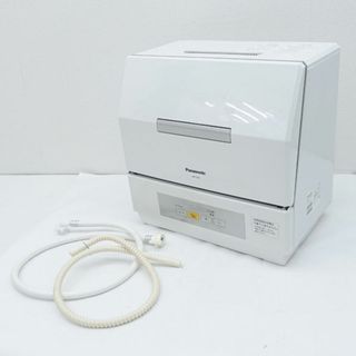 Panasonic / パナソニック ◆電気食器洗い乾燥機 3人用 プチ食洗 2019年製 NP-TCR4-W 家電【中古】  [0220485437](食器洗い機/乾燥機)