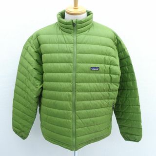 パタゴニア(patagonia)のpatagonia / パタゴニア ◆ダウンジャケット/ダウンセーター/グリーン/サイズXL 84673F7 【メンズ/MEN/男性/ボーイズ/紳士】 メンズファッション【中古】 [0220485791](ダッフルコート)