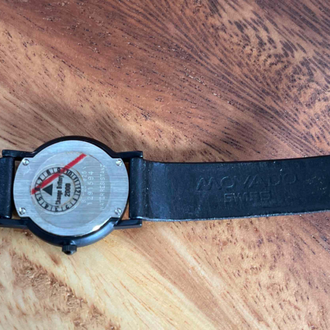 MOVADO - MOVADO 腕時計 ブラック レディース クウォーツの通販 MOVADO - MOVADO 腕時計 ブラック レディース クウォーツの通販