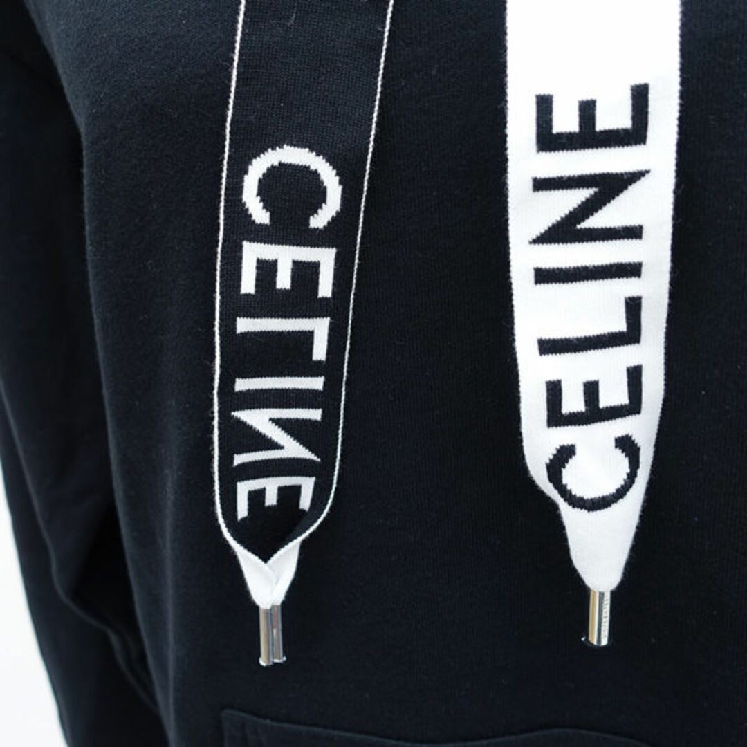 celine(セリーヌ)のCELINE / セリーヌ ◆ルーズスウェットシャツ フーディー ロゴ ドローコード パーカー XS 2Y468670Q.38NO 【メンズ/MEN/男性/ボーイズ/紳士】 ブランド【中古】 [0220485984] メンズのトップス(パーカー)の商品写真