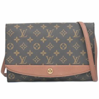 ルイヴィトン(LOUIS VUITTON)の本物 ルイヴィトン LOUIS VUITTON LV ボルドー モノグラム 2WAY ショルダーバッグ ポシェット クラッチバッグ ブラウン M51797 ビトン バッグ 中古(ショルダーバッグ)