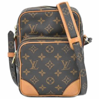 ルイヴィトン(LOUIS VUITTON)の本物 ルイヴィトン LOUIS VUITTON LV アマゾン モノグラム ショルダーバッグ ポシェット ブラウン M45236 Amazon ビトン バッグ 中古(ショルダーバッグ)