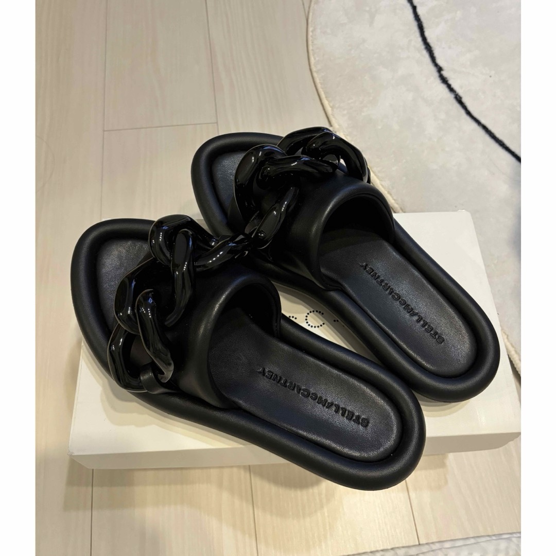 Stella McCartney Air チェーン スライド サンダル Stella McCartney Air チェーン スライド サンダル