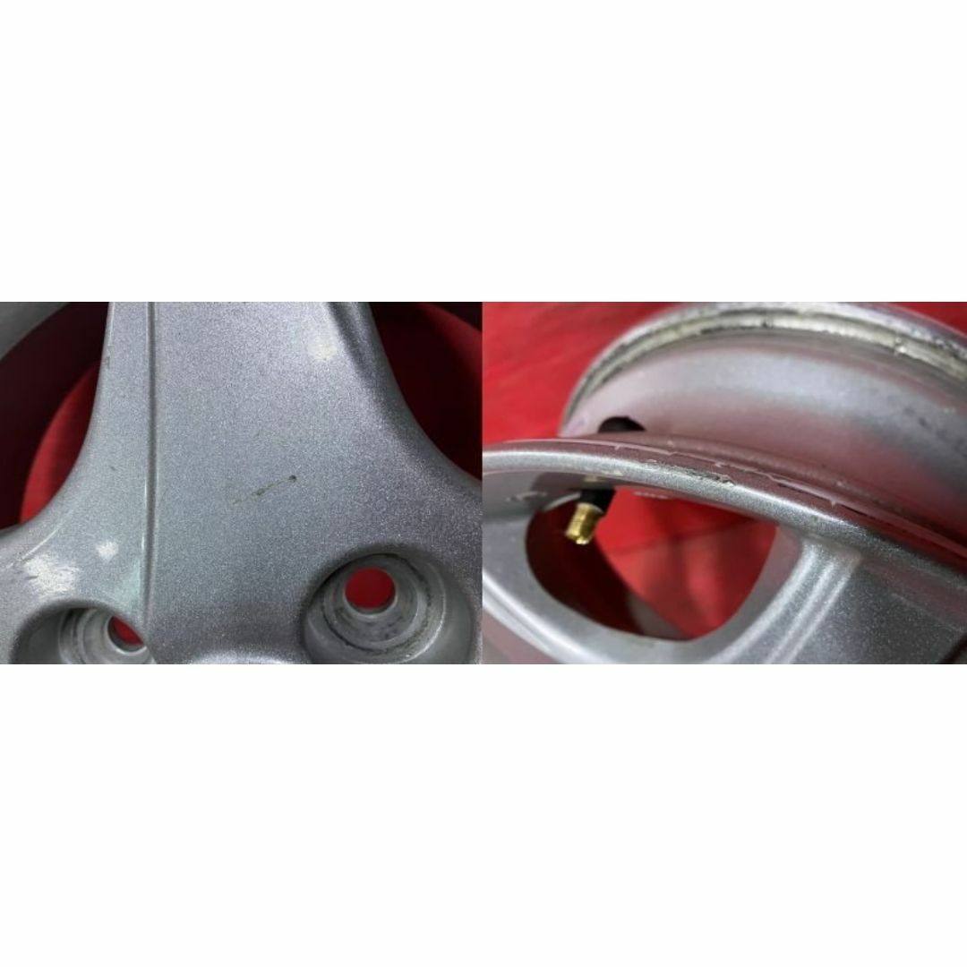 中古ホイール [13x4.0+40 100-4H ダイハツ純正] 4本SET 自動車/バイクの自動車(ホイール)の商品写真