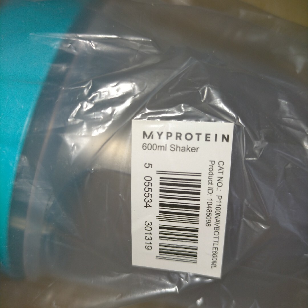 MYPROTEIN(マイプロテイン)のマイプロテイン シェイカー 600ml ブルー トレーニング スポーツ/アウトドアのトレーニング/エクササイズ(トレーニング用品)の商品写真
