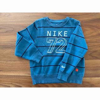 ナイキ(NIKE)のNIKE ナイキ キッズ トレーナー トレーナー スウェットブルー XS 130(Tシャツ/カットソー)