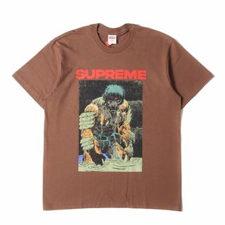 シュプリーム(Supreme)の新品 Supreme シュプリーム Tシャツ サイズ:M 23SS RONIN ローニン プリント クルーネック 半袖Tシャツ Ronin Tee ブラウン オフィシャルコラボ トップス カットソー【メンズ】(Tシャツ/カットソー(半袖/袖なし))