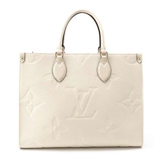 ルイヴィトン(LOUIS VUITTON)のルイヴィトン トートバッグ モノグラム・アンプラント オンザゴー MM M46531 クレーム(トートバッグ)