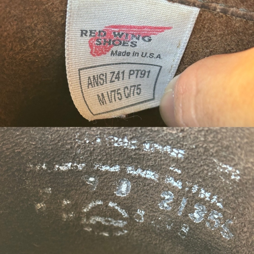 REDWING(レッドウィング)のREDWING 8248 カスタム US9D  PT91 プリント 90周年 メンズの靴/シューズ(ブーツ)の商品写真