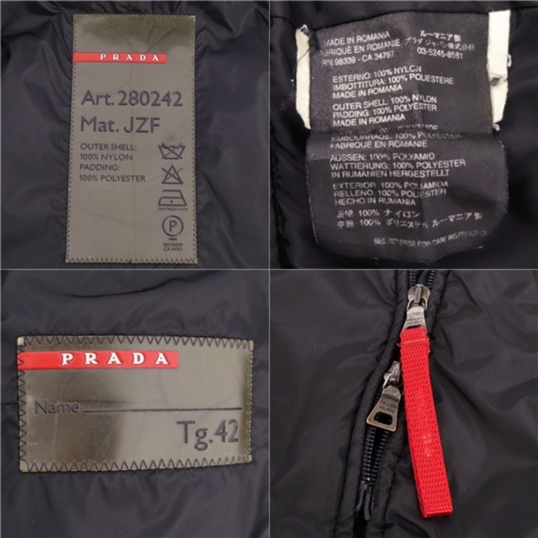 PRADA - 美品 プラダ スポーツ PRADA SPORT ジャケット ナイロン PRADA - 美品 プラダ スポーツ PRADA SPORT ジャケット ナイロン