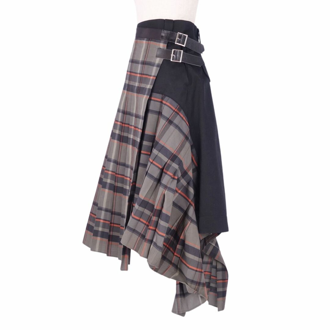 sacai - 美品 サカイ Sacai スカート ラップスカート プリーツ sacai - 美品 サカイ Sacai スカート ラップスカート プリーツ