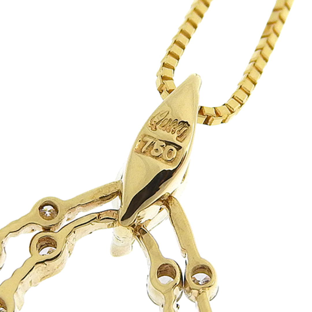 Queen(クイーン) ダイヤモンド リーフネックレス アクセサリー Queen(クイーン) ダイヤモンド リーフネックレス アクセサリー