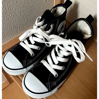 オールスター(ALL STAR（CONVERSE）)の一度使用のみ コンバース 17cm オールスター ハイカット キッズ スニーカー(スニーカー)