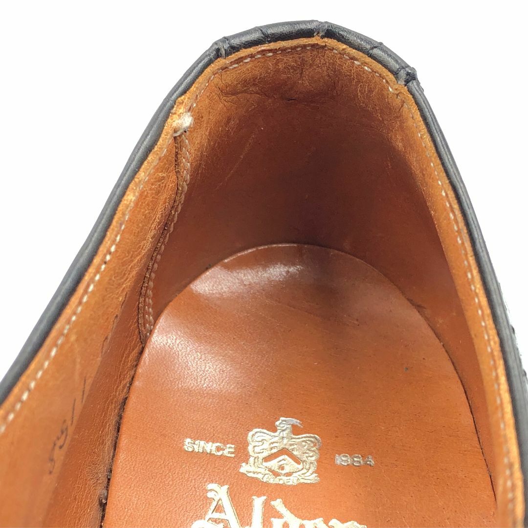 Alden(オールデン)の未使用 ALDEN オールデン 9.5 928 ウイングチップ 内羽根 黒 メンズの靴/シューズ(ドレス/ビジネス)の商品写真