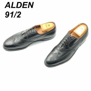 オールデン(Alden)の未使用 ALDEN オールデン 9.5 928 ウイングチップ 内羽根 黒(ドレス/ビジネス)