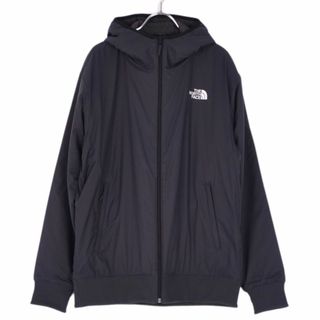 ザノースフェイス(THE NORTH FACE)の美品 ザノースフェイス THE NORTH FACE ジャケット リバーシブルテックエアーフーディ ナイロン アウター メンズ L ダークグレー(その他)