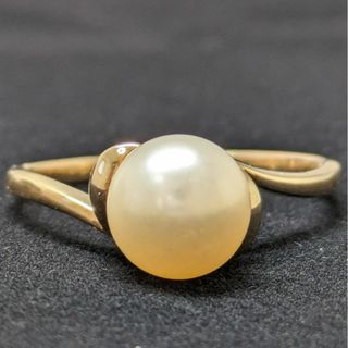 ミキモト(MIKIMOTO)の789 ミキモトパールリングK14YGイエローゴールド12号(リング(指輪))