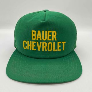 ニューエラー(NEW ERA)の80s　ヴィンテージ　ニューエラ　シボレー　USA製　トラッカーキャップ(キャップ)