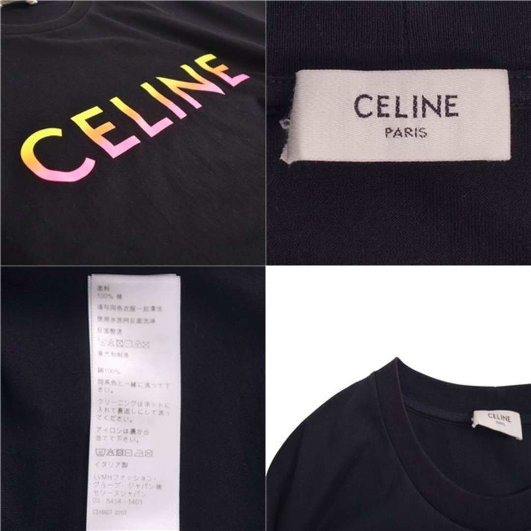 CELINE - 美品 セリーヌ CELINE Tシャツ カットソー ショート CELINE - 美品 セリーヌ CELINE Tシャツ カットソー ショート