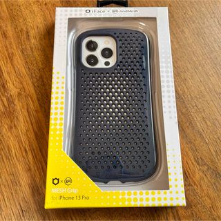 ハミィ(Hamee)のiFace X ANDMESH MESH GRIP CASE  ネイビー 紺(iPhoneケース)