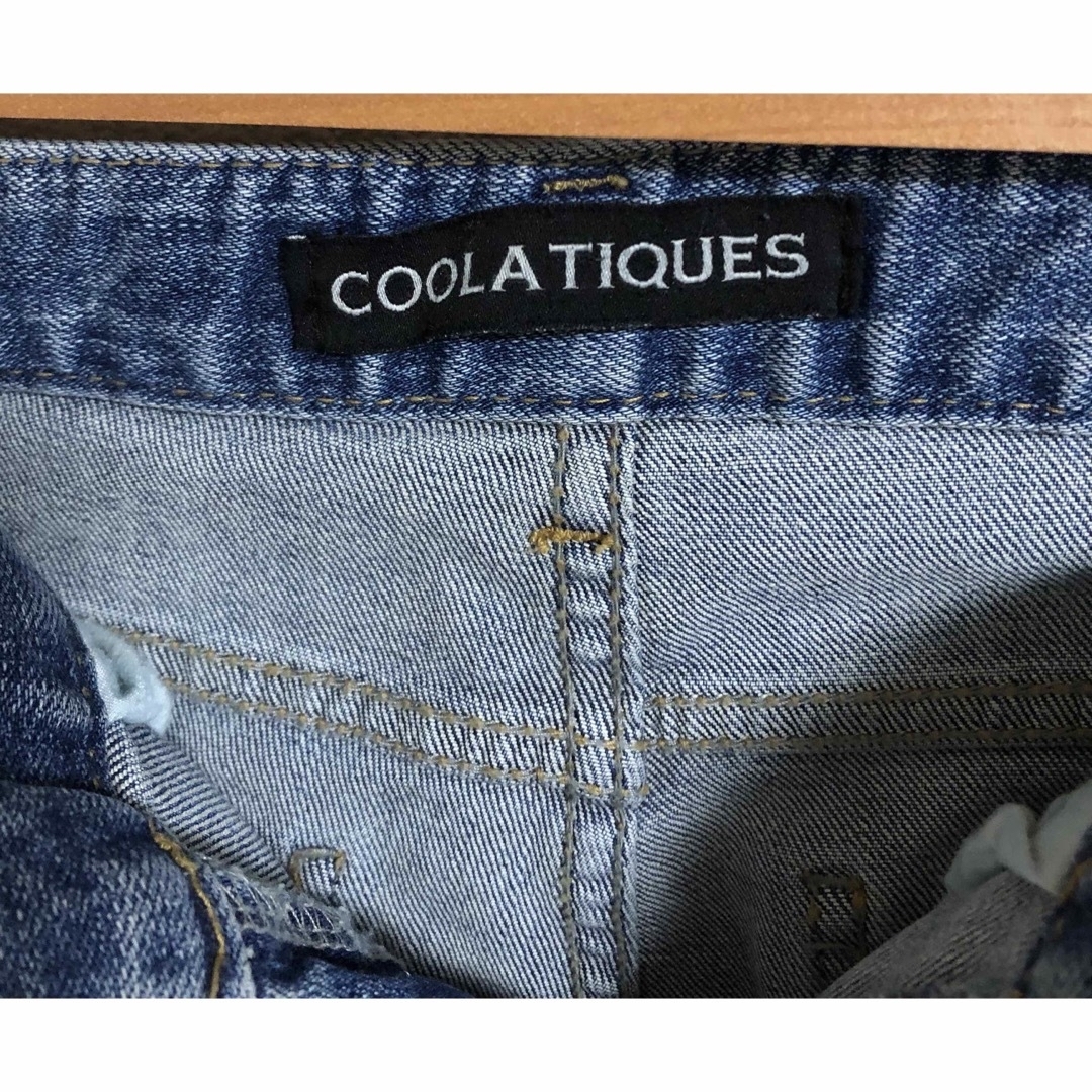 未使用美品✨COOLA クーラ StarBleaching Boy’sDenim レディースのパンツ(デニム/ジーンズ)の商品写真