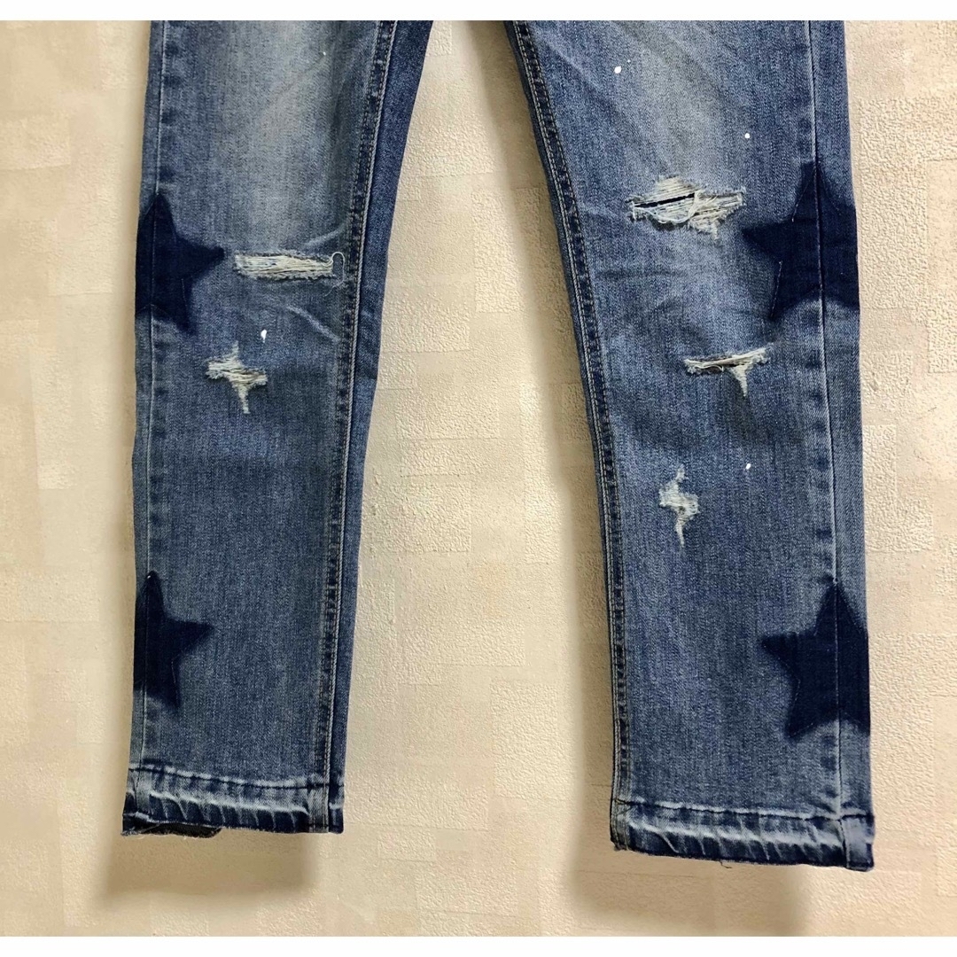 未使用美品✨COOLA クーラ StarBleaching Boy’sDenim レディースのパンツ(デニム/ジーンズ)の商品写真