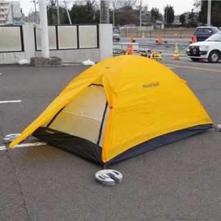 モンベル mont-bell ステラリッジ2 レインフライ グラウンドシート セット 2人用 山岳テント 登山 キャンプ アウトドア(テント/タープ)