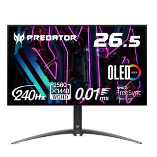 エイサー(Acer)のPredatorモニターOLED240Hz X27Ubmiipruzx新品未開封(ディスプレイ)