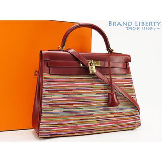 エルメス(Hermes)の超美品エルメスケリー32ヴィブラート内縫い2WAYハンドバッグシ(ハンドバッグ)