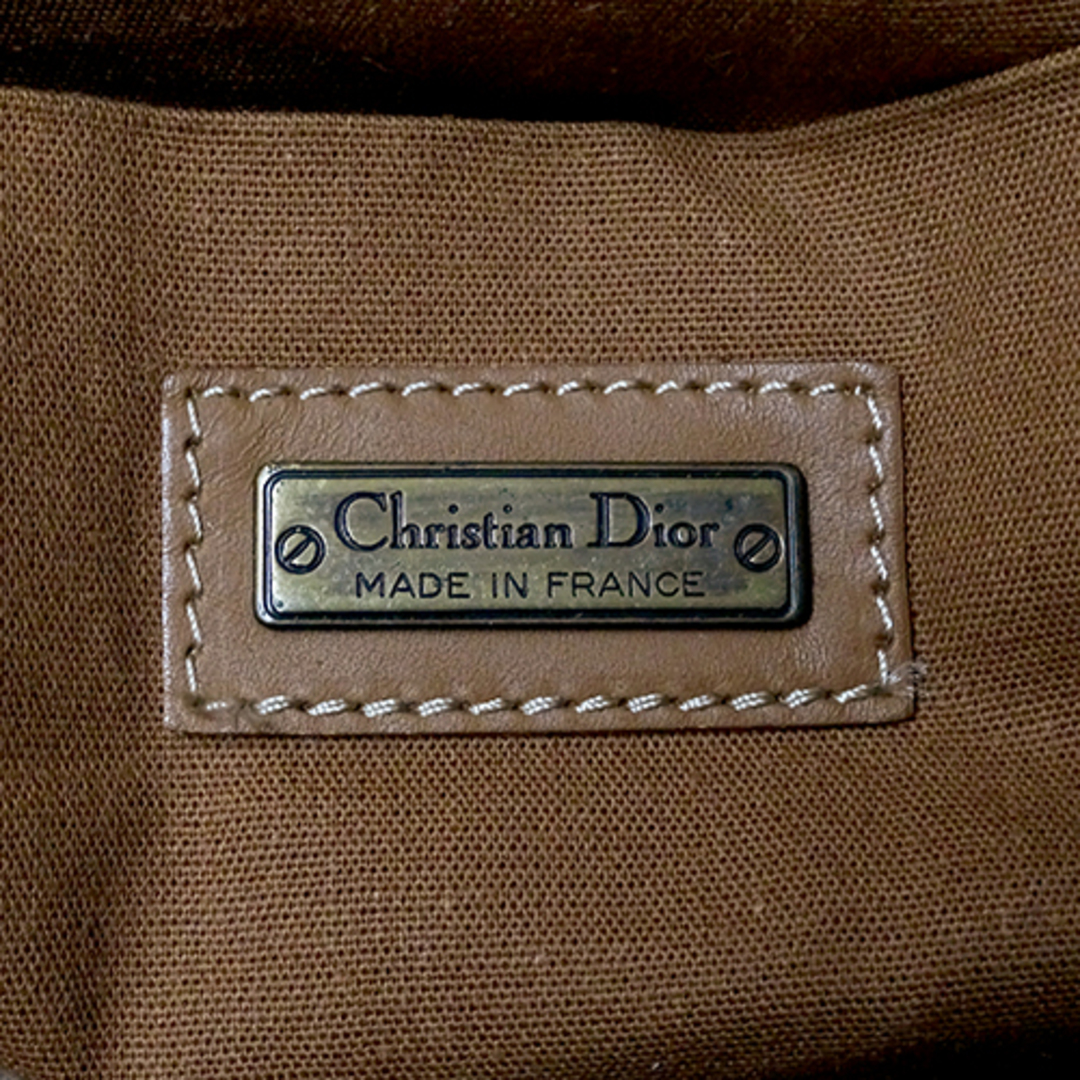 Christian Dior(クリスチャンディオール)のディオール Dior バッグ レディース メンズ ブランド ボストンバッグ ハニカム ベージュ 大容量 大きめ 旅行用バッグ おしゃれ 【中古】 レディースのバッグ(ボストンバッグ)の商品写真