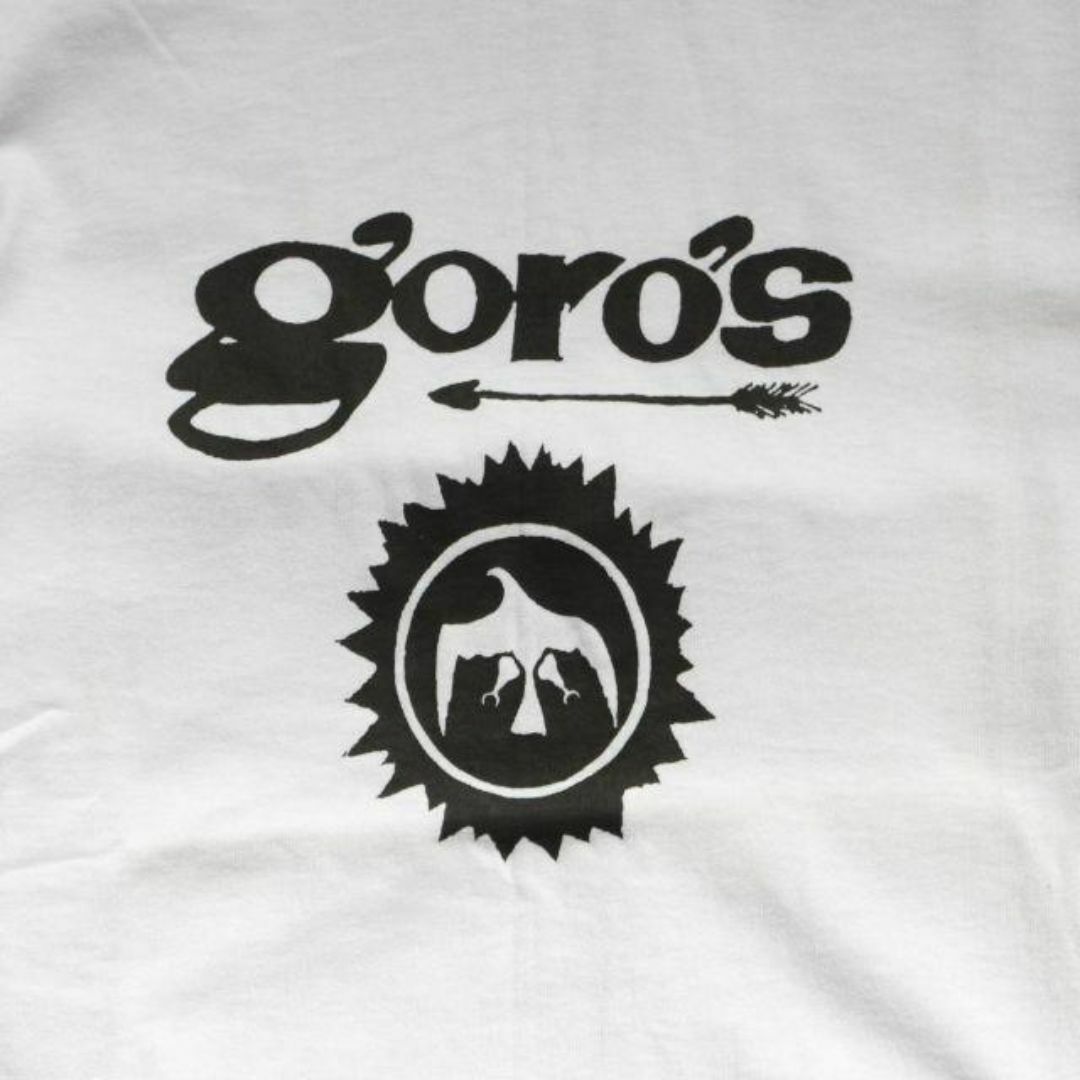 goro's(ゴローズ)の新品 90年代 90's goro's ゴローズ Ｔシャツ 白 M 初期 メンズのトップス(Tシャツ/カットソー(半袖/袖なし))の商品写真