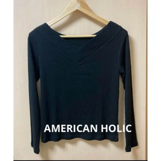 アメリカンホリック(AMERICAN HOLIC)の 2WAY カットソー  (カットソー(長袖/七分))