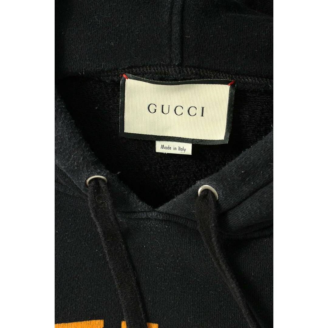 Gucci(グッチ)のグッチ  475374 X3N60 ロゴプリントパーカー メンズ XS メンズのトップス(パーカー)の商品写真