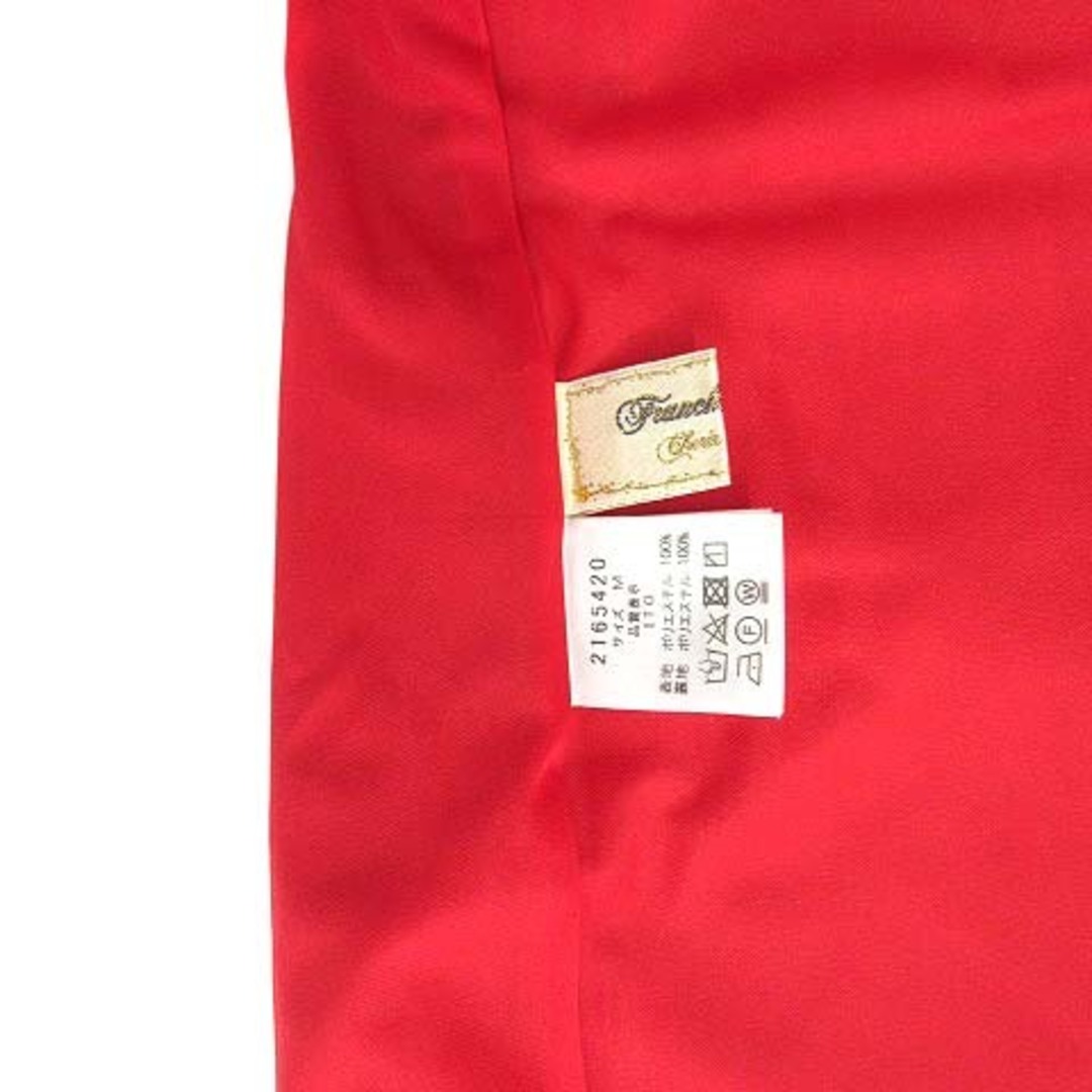 franche lippee(フランシュリッペ)のフランシュリッペ すずらん フロントボタン スカート サーキュラー レッド M  レディースのスカート(ひざ丈スカート)の商品写真