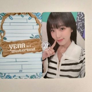 アイズワン(IZ*ONE)の27　ポップアップ　イェナ　トレカ　IZ*ONE　YENA　Winterland(その他)