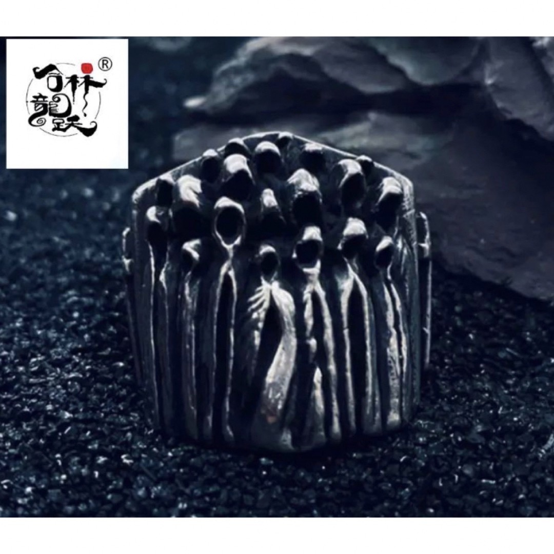 ファッショントレンド　覇気僧侶　開口指輪 メンズのアクセサリー(リング(指輪))の商品写真