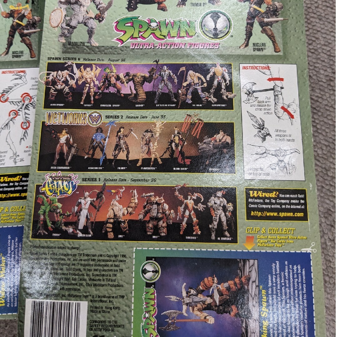 スポーン　SPAWN　バイキングスポーンリデコ エンタメ/ホビーのフィギュア(アメコミ)の商品写真