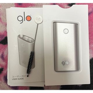 グロー(glo)のglo 本体 シルバー(タバコグッズ)