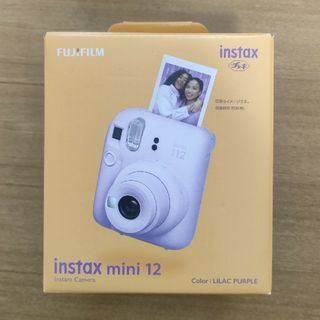 富士フイルムチェキ instax mini 12 ライラックパープル(1台)(フィルムカメラ)