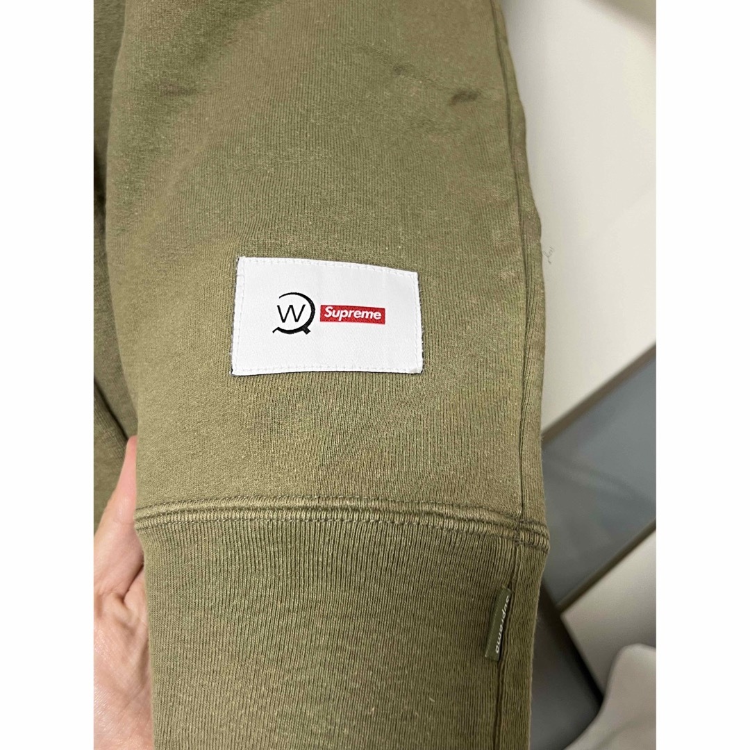 Supreme(シュプリーム)のL supreme wtaps Crewneck Olive 2021 オリーブ メンズのトップス(スウェット)の商品写真