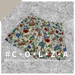 COLZA - コルザ レディース ショートパンツ 花柄 オシャレ 春夏 かわいい ✓1701