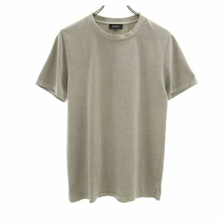 アーペーセー(A.P.C)のアーペーセー 日本製 半袖 Tシャツ XS グレー A.P.C. メンズ 古着 【240405】 メール便可(Tシャツ/カットソー(半袖/袖なし))